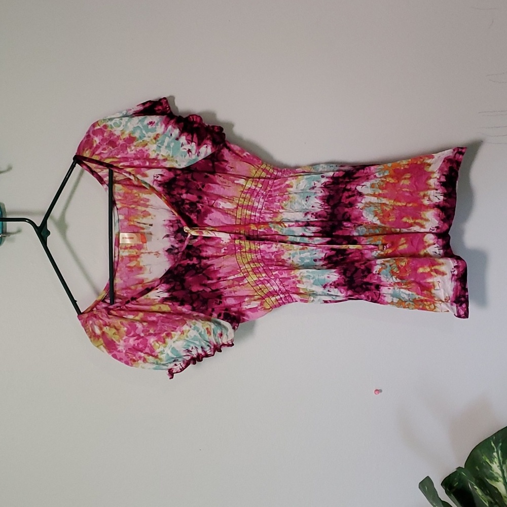 No boundaries, Size XL (15-17) excellently loved. Boho top.